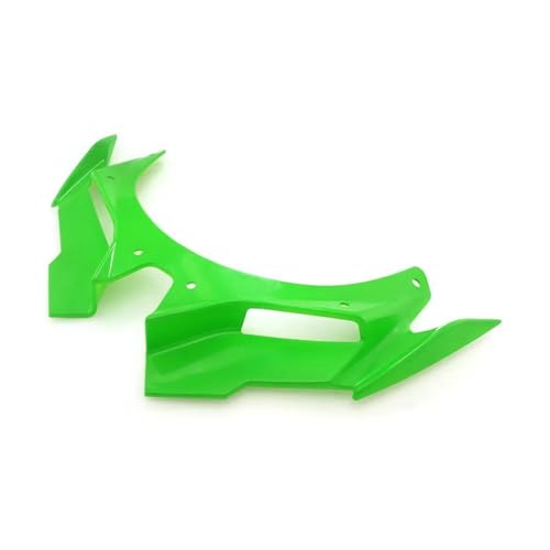 MFTGRS Für Kawasaki ZX25R ZX4R ZX4RR 2021-2024 Motorrad Naked Front Spoiler Winglet Aerodynamisches Wing Kit Spoilerschutz(GRÜN) von MFTGRS