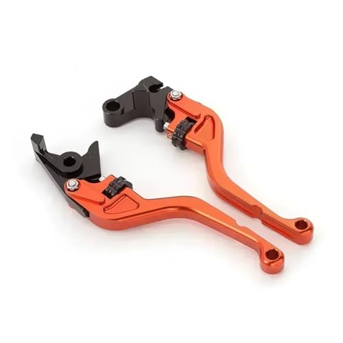 MFTGRS Für Monkey Z125 CB CBF 190R CBR150R CBR250R 2010-2021 Motorrad Bremshebel Kupplungshebel Motorrad Bremskupplungshebel(Orange) von MFTGRS