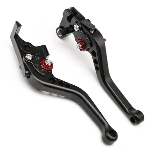 MFTGRS Kurzer Bremskupplungshebel Für Y&amaha MT-09 MT 09 MT09 FZ-09 2014-2025 Motorrad Bremskupplungshebel(2021-2023) von MFTGRS