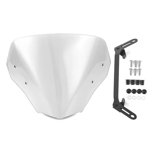 Motorrad Windschutzscheibe Für CB750 CB750 CB 750 Für Hornet 2023-2024 Motorrad Windschutzscheibenabweiser(Klar) von MFTGRS