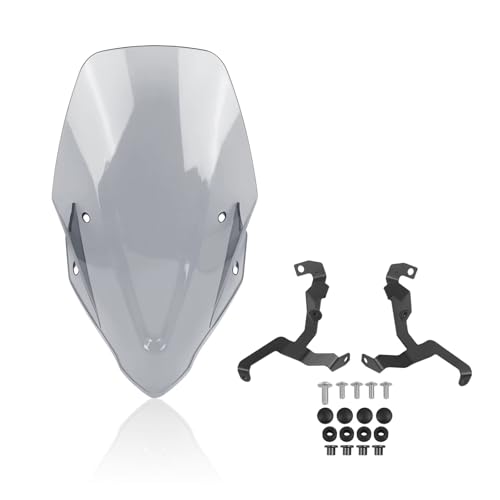 Motorrad Windschutzscheibe Für CB750 Für Hornet CB 750 2023-2024 Motorrad Touring Windschild Deflektor(Rauch) von MFTGRS