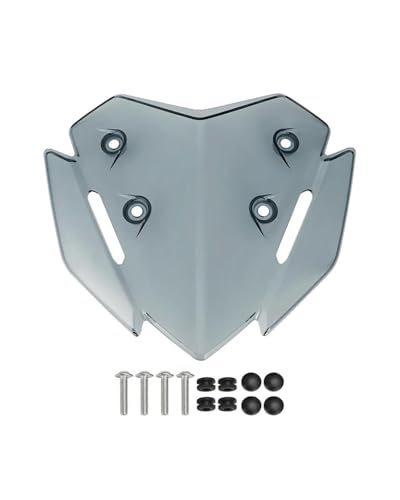 Motorrad Windschutzscheibe Für XMAX 125 X-max 250 XMAX250 2023-2025 X MAX 300 Windschotte(Leichter Rauch) von MFTGRS