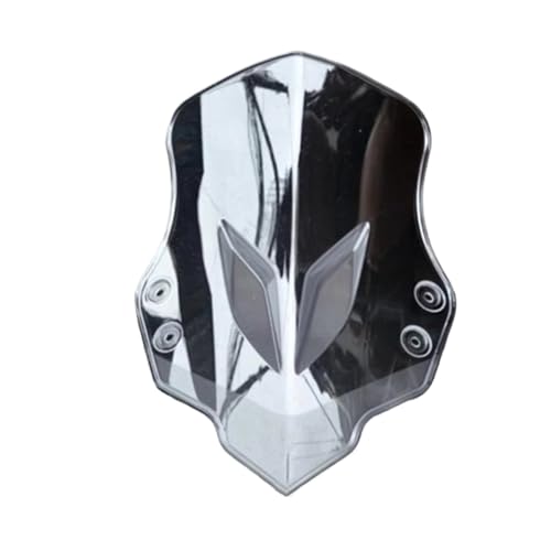 Motorrad Windschutzscheibe Längere Vordere Motorrad Windschutzscheibe Für Keeway RKF 125(Klar) von MFTGRS