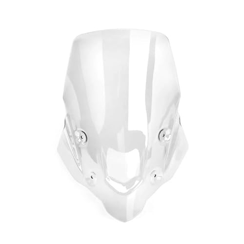 Motorrad Windschutzscheibe Motorrad Windschild Bildschirm Deflektor Schutz Für XL750 Für Transalp XL 750 2023-2024(TRANSPARENT) von MFTGRS