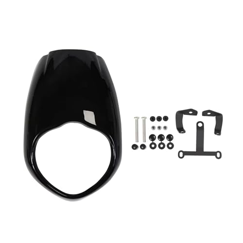 Motorrad Windschutzscheibe Motorrad Windschutzscheibe Deflektor Für Vulcans 650 2015-2024(Hell) von MFTGRS