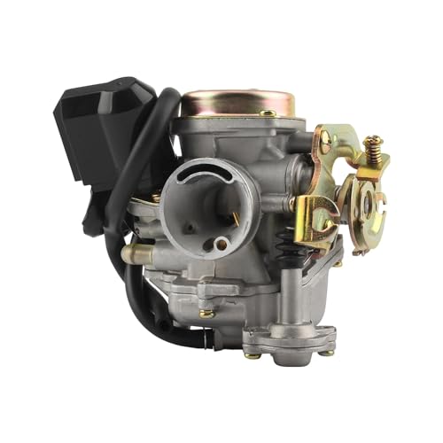 Vergaser Für GY6 PD18J 18mm 139QMB 139QMA Roller Mopeds 4T CVK CARB Motorrad Vergaser(A) von MFTGRS