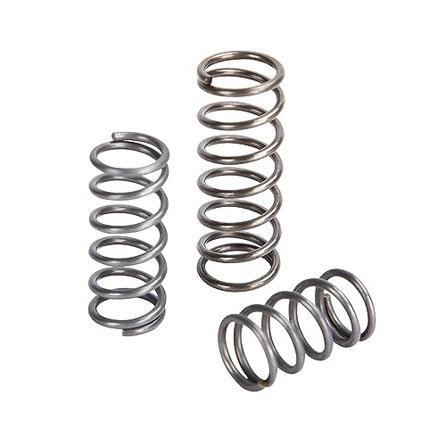 Dehnfeder, 10 Stück zylindrische Schraubendruckfeder Rückdruck komprimierter kleiner Federstahldraht Durchmesser 0,4/0,5/0,6 mm, 0,5 x 8 x 40 mm(0.6x10x10mm) von MFUPR