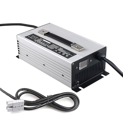 MFYDPP 1500-w-netzteil, 12-v-/24-v-/36-v-/48-v-/60-v-/72-v-blei-säure-batterieladegeräte, Gabelstapler-batterieladegerät, Mit 50-a-Anderson-stecker(Size:24V/40A) von MFYDPP