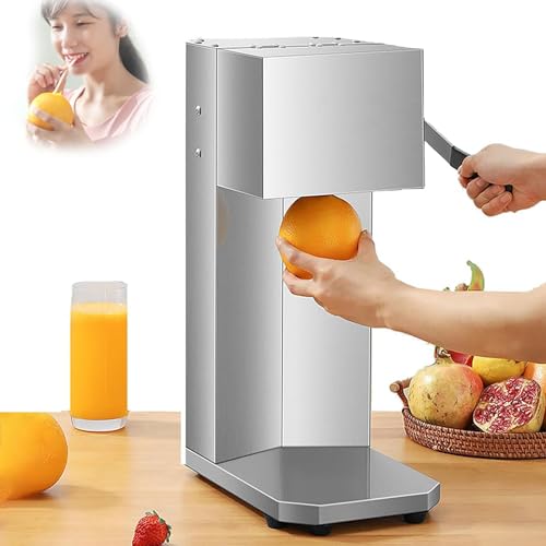 MFYDPP Zitruspresse, Elektrische Orangenpresse, 3 Sekunden Schnelles Entsaften, Leicht Zu Reinigen, Für Frisch Gepressten Saft, Edelstahl, 10 W von MFYDPP