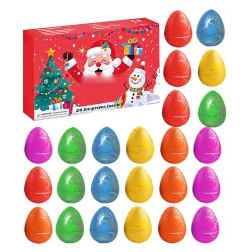MFYOUPK Adventskalender | 24 Tage Weihnachtsferien Countdown Kalender,Tierspielzeug Ei Geschenk Für Kinder Jugendliche Festdekoration Partyaktivität MFYOUPK Adventskalender | 24 Tage Weihnachtsferien Countdown Kalender,Tierspielzeug Ei Geschenk Für Kinder Jugendliche Festdekoration Partyaktivität von MFYOUPK
