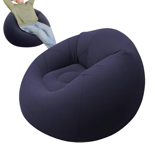 MFYOUPK Aufblasbares Luftsofa Für Camping | Zusammenklappbares Tragbares Luftsofa | Bequeme Luftmatratze Für Indoor Terrasse Relaxen Reisen Picknick Garten von MFYOUPK