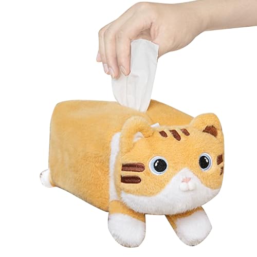 MFYOUPK Auto-Tücherbox, Cartoon-Katze, Auto-Tücherbox-Abdeckung, Plüschpuppe, Fahrzeugzubehör, niedliche Dekoration für Zuhause, Auto, Armlehne, Kopfstütze, , SUV, LKW, Fahrer, Damen, Kinder MFYOUPK Auto-Tücherbox, Cartoon-Katze, Auto-Tücherbox-Abdeckung, Plüschpuppe, Fahrzeugzubehör, niedliche Dekoration für Zuhause, Auto, Armlehne, Kopfstütze, , SUV, LKW, Fahrer, Damen, Kinder von MFYOUPK