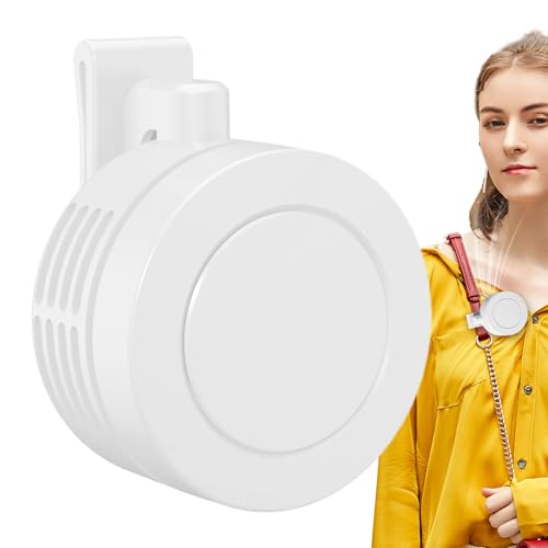 MFYOUPK Clip Ventilator | Taille Clip Wirbelwind Ventilatoren - 3-Geschwindigkeits Kühlung, Wiederaufladbar Für Schlafzimmer Picknick Reisen Zuhause Schule Freizeit Kinderwagen Nutzung von MFYOUPK
