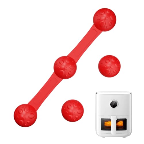 MFYOUPK Fritteusen Einlagen Magnete,Magnetischer Silikon Clip Zum Festhalten Von Backpapier Für Luftfritteuse - Magnete Zur Brandvermeidung In Küche Universell Einsetzbar Für Küchenschrank Kochbuch MFYOUPK Fritteusen Einlagen Magnete,Magnetischer Silikon Clip Zum Festhalten Von Backpapier Für Luftfritteuse - Magnete Zur Brandvermeidung In Küche Universell Einsetzbar Für Küchenschrank Kochbuch von MFYOUPK