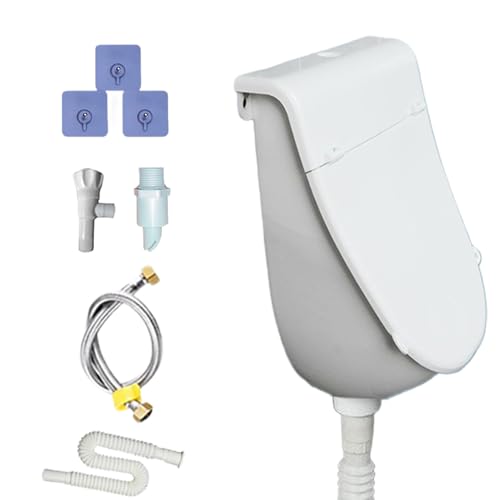 MFYOUPK Garagen Urinal, Garten Urinableiter, Wandmontiertes Geruchloses Urinal Mit Deckel Für Zuhause Herren Schlafsaal MFYOUPK Garagen Urinal, Garten Urinableiter, Wandmontiertes Geruchloses Urinal Mit Deckel Für Zuhause Herren Schlafsaal von MFYOUPK