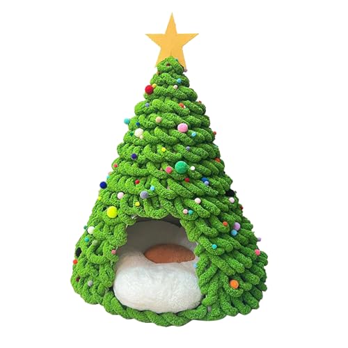 MFYOUPK Katzen Weihnachtsbaum Bett, Katzenhöhle Bausatz, Haushöhlen Bastelmöbel Deko Für Haustiere Katzen Hunde Winteraktivitäten MFYOUPK Katzen Weihnachtsbaum Bett, Katzenhöhle Bausatz, Haushöhlen Bastelmöbel Deko Für Haustiere Katzen Hunde Winteraktivitäten von MFYOUPK