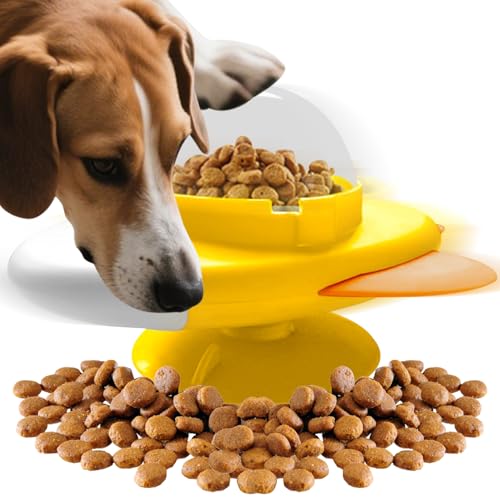 MFYOUPK Leckerli-Spender Hundespielzeug - Futterball Futterspiel Für Hunde - Geistige Förderung Und Unterhaltung Snackspender Für Training Drinnen Draußen von MFYOUPK