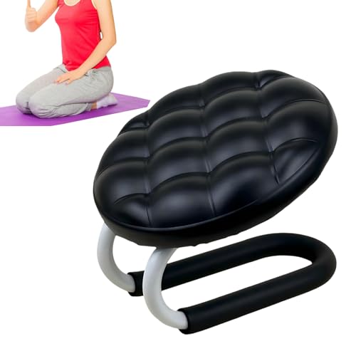 MFYOUPK Meditations Bodenstuhl - Japanischer Meditationshocker Kniebank | Ergonomischer Kniestuhl Tragbar Komfortabel Entspannung Für Erwachsene Anfänger Büro Meditationsraum von MFYOUPK