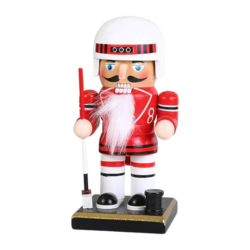 MFYOUPK Nussknacker-Dekoration, 15,2 cm, Nussknacker, Fußballer, Baseballspieler, Kaminsims, Sportmotive, Ornamente, Sammlerstück, Urlaubsdekoration für Weihnachten, Schreibtisch, Kamin, Bücherregal MFYOUPK Nussknacker-Dekoration, 15,2 cm, Nussknacker, Fußballer, Baseballspieler, Kaminsims, Sportmotive, Ornamente, Sammlerstück, Urlaubsdekoration für Weihnachten, Schreibtisch, Kamin, Bücherregal von MFYOUPK