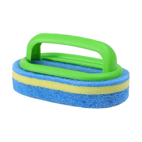 MFYOUPK Schwammbürste,Badschrubber mit ergonomischem Griff - Scheuerschwamm Haushaltsreiniger Für Küche Bad Waschbecken Fliesen Haus Spa Pool von MFYOUPK