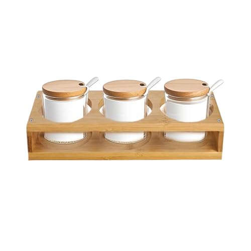 MFYOUPK Shotglas Halter, Holz Bierglas Ständer, 3-Fach Getränkehalter Serviertablett für Gastronomie Hausbar Homeparty Pub von MFYOUPK