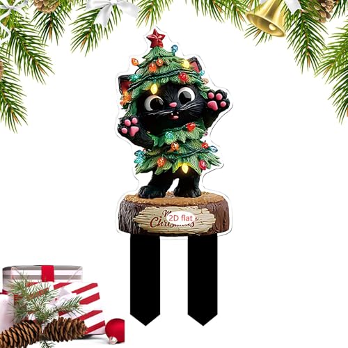 MFYOUPK Weihnachts-Gartenstäbe | Gartenzeichen Für Draußen | Flache Acryl-Deko Für Rasen Beete Töpfe Terrasse Wege Gartenbeleuchtung Vorgarten MFYOUPK Weihnachts-Gartenstäbe | Gartenzeichen Für Draußen | Flache Acryl-Deko Für Rasen Beete Töpfe Terrasse Wege Gartenbeleuchtung Vorgarten von MFYOUPK