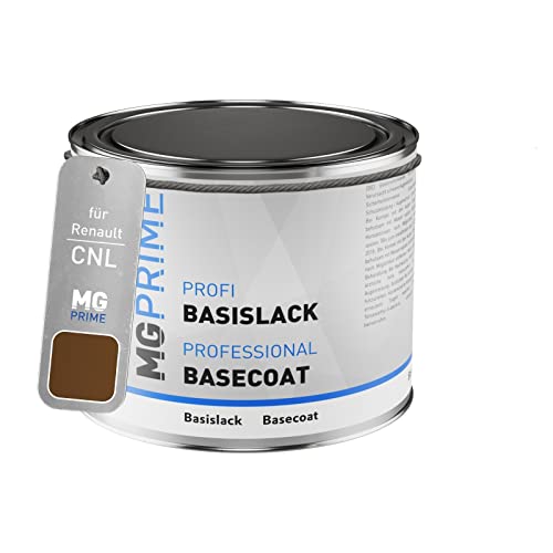 Autolack Dose spritzfertig für Renault CNL Brun Cappuccino Metallic/Chocolat-Braun Metallic Basislack 0,5 Liter 500ml von MG PRIME