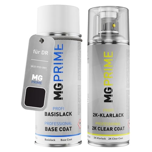 MG PRIME Autolack 2K Spraydosen Set für DR QE22-9723-3001 Blu Metallic Basislack 2 Komponenten Klarlack Sprühdose MG PRIME Autolack 2K Spraydosen Set für DR QE22-9723-3001 Blu Metallic Basislack 2 Komponenten Klarlack Sprühdose von MG PRIME