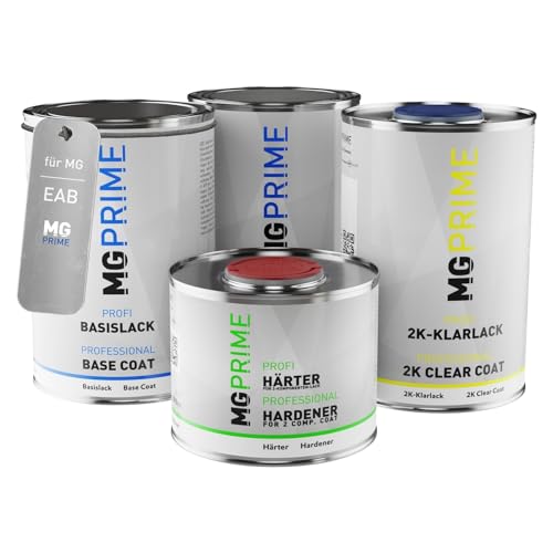 MG PRIME Autolack Dose Set für MG EAB Rose Red Solid Grundlack Basislack 2K Klarlack Härter spritzfertig 3,5L MG PRIME Autolack Dose Set für MG EAB Rose Red Solid Grundlack Basislack 2K Klarlack Härter spritzfertig 3,5L von MG PRIME