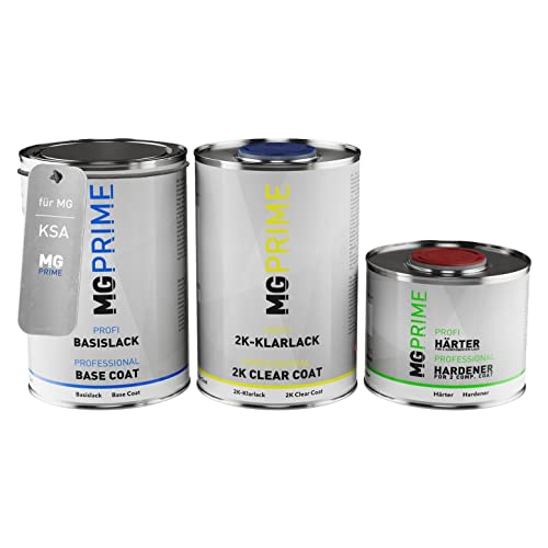 MG PRIME Autolack Dose Set für MG KSA Wensha Violet Metallic Basislack 2K Klarlack Härter spritzfertig 2,5L MG PRIME Autolack Dose Set für MG KSA Wensha Violet Metallic Basislack 2K Klarlack Härter spritzfertig 2,5L von MG PRIME