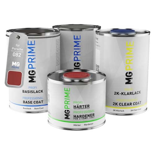 MG PRIME Autolack Dose Set für Porsche 082 Colorado Metallic Grundlack Basislack 2K Klarlack Härter spritzfertig 3,5L MG PRIME Autolack Dose Set für Porsche 082 Colorado Metallic Grundlack Basislack 2K Klarlack Härter spritzfertig 3,5L von MG PRIME