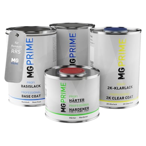 MG PRIME Autolack Dose Set für Renault RRS Bleu Naxos Grundlack Basislack 2K Klarlack Härter spritzfertig 3,5L MG PRIME Autolack Dose Set für Renault RRS Bleu Naxos Grundlack Basislack 2K Klarlack Härter spritzfertig 3,5L von MG PRIME