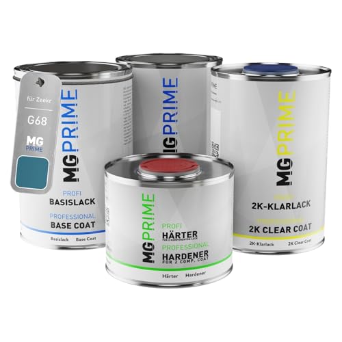 MG PRIME Autolack Dose Set für Zeekr G68 Quantum Blue Grundlack Basislack 2K Klarlack Härter spritzfertig 3,5L MG PRIME Autolack Dose Set für Zeekr G68 Quantum Blue Grundlack Basislack 2K Klarlack Härter spritzfertig 3,5L von MG PRIME