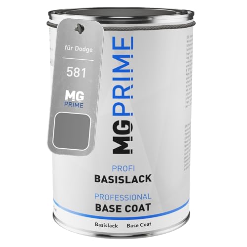 MG PRIME Autolack Dose spritzfertig für Dodge 581 Grey Cray Metallic Basislack 1,0 Liter 1000ml MG PRIME Autolack Dose spritzfertig für Dodge 581 Grey Cray Metallic Basislack 1,0 Liter 1000ml von MG PRIME