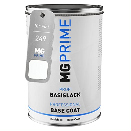 MG PRIME Autolack Dose spritzfertig für Fiat 249 Bianco/Gelato Weiss Basislack 1,0 Liter 1000ml MG PRIME Autolack Dose spritzfertig für Fiat 249 Bianco/Gelato Weiss Basislack 1,0 Liter 1000ml von MG PRIME