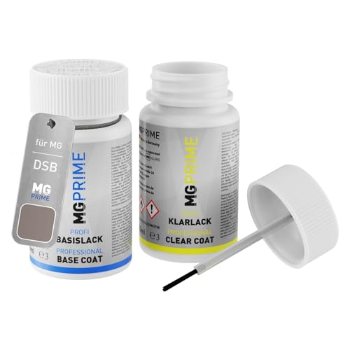 MG PRIME Autolack Lackstift Set für MG DSB Yashi Gold Metallic Basislack Klarlack je 50ml MG PRIME Autolack Lackstift Set für MG DSB Yashi Gold Metallic Basislack Klarlack je 50ml von MG PRIME