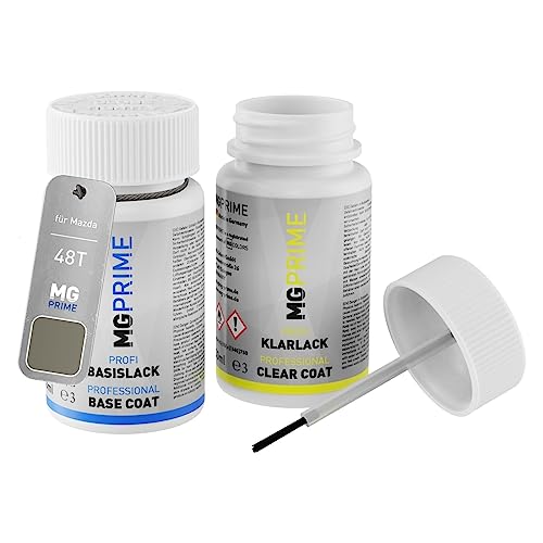 MG PRIME Autolack Lackstift Set für Mazda 48T Zilcon Sand Metallic/Zircon Sand Metallic Basislack Klarlack je 50ml MG PRIME Autolack Lackstift Set für Mazda 48T Zilcon Sand Metallic/Zircon Sand Metallic Basislack Klarlack je 50ml von MG PRIME