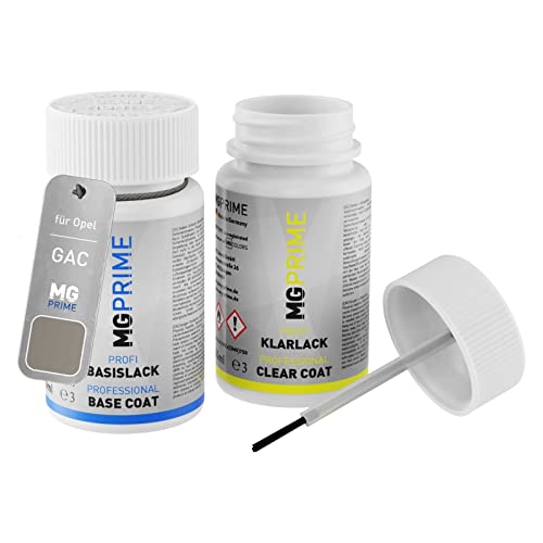 MG PRIME Autolack Lackstift Set für Opel GAC/EEU Sand Grau Metallic Basislack Klarlack je 50ml MG PRIME Autolack Lackstift Set für Opel GAC/EEU Sand Grau Metallic Basislack Klarlack je 50ml von MG PRIME