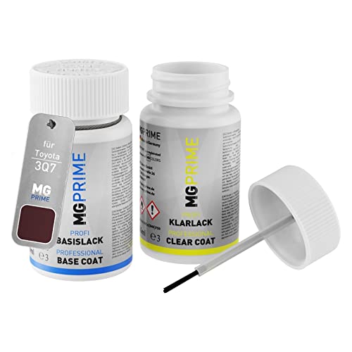MG PRIME Autolack Lackstift Set für Toyota 3Q7 Cassis Red Pearl/Jaspisrot Mica Basislack Klarlack je 50ml MG PRIME Autolack Lackstift Set für Toyota 3Q7 Cassis Red Pearl/Jaspisrot Mica Basislack Klarlack je 50ml von MG PRIME