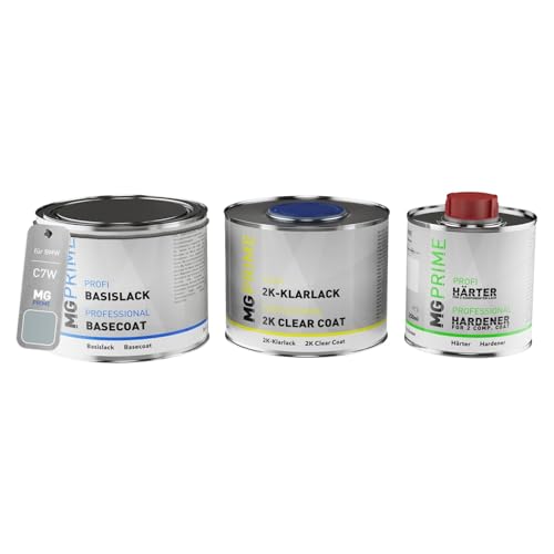 MG PRIME Autolack Set Dose spritzfertig für BMW C7W Frozen Space Silver Metallic Basislack + 2K Klarlack 1,25L MG PRIME Autolack Set Dose spritzfertig für BMW C7W Frozen Space Silver Metallic Basislack + 2K Klarlack 1,25L von MG PRIME