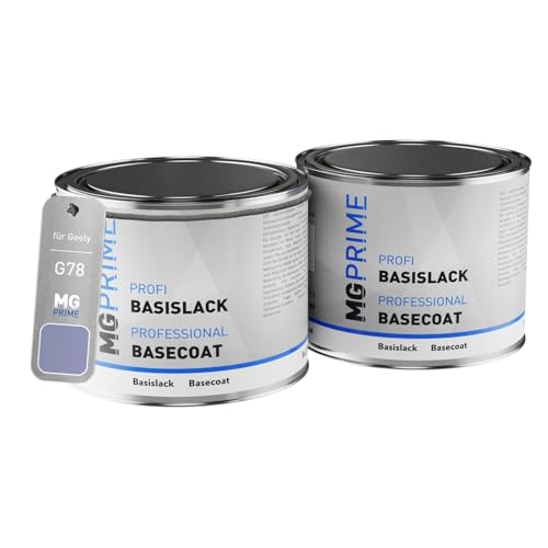 MG PRIME Autolack Set Dose spritzfertig für Geely G78 Qing Shan Zi Pearl Grundlack + Basislack 1,0 Liter 1000ml von MG PRIME