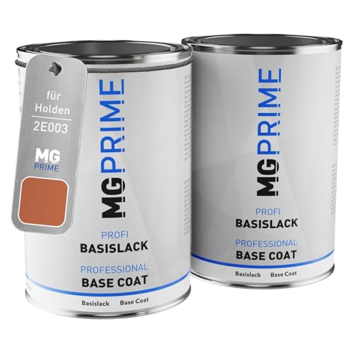 MG PRIME Autolack Set Dose spritzfertig für Holden 2E003 Burnt Orange Metallic Grundlack + Basislack 2,0 Liter 2000ml MG PRIME Autolack Set Dose spritzfertig für Holden 2E003 Burnt Orange Metallic Grundlack + Basislack 2,0 Liter 2000ml von MG PRIME