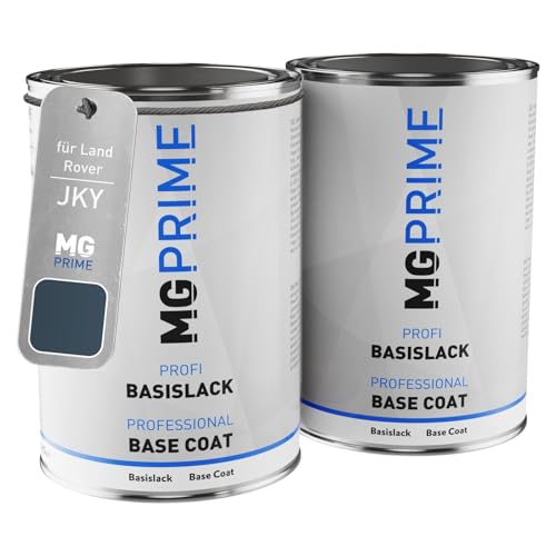 MG PRIME Autolack Set Dose spritzfertig für Land Rover JKY / 2518-1EQ Sargasso Blue Grundlack + Basislack 2,0 Liter 2000ml MG PRIME Autolack Set Dose spritzfertig für Land Rover JKY / 2518-1EQ Sargasso Blue Grundlack + Basislack 2,0 Liter 2000ml von MG PRIME