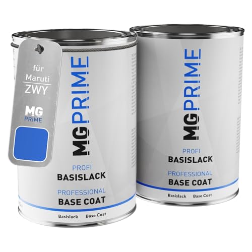 MG PRIME Autolack Set Dose spritzfertig für Maruti ZWY Brisk Blue Metallic Grundlack + Basislack 2,0 Liter 2000ml MG PRIME Autolack Set Dose spritzfertig für Maruti ZWY Brisk Blue Metallic Grundlack + Basislack 2,0 Liter 2000ml von MG PRIME