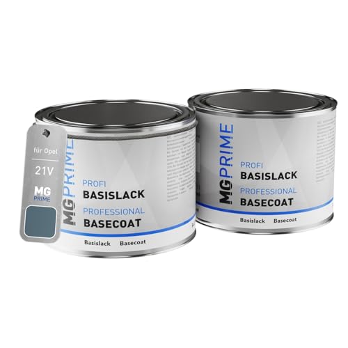 MG PRIME Autolack Set Dose spritzfertig für Opel 21V Ice Blue Metallic Grundlack + Basislack 1,0 Liter 1000ml MG PRIME Autolack Set Dose spritzfertig für Opel 21V Ice Blue Metallic Grundlack + Basislack 1,0 Liter 1000ml von MG PRIME