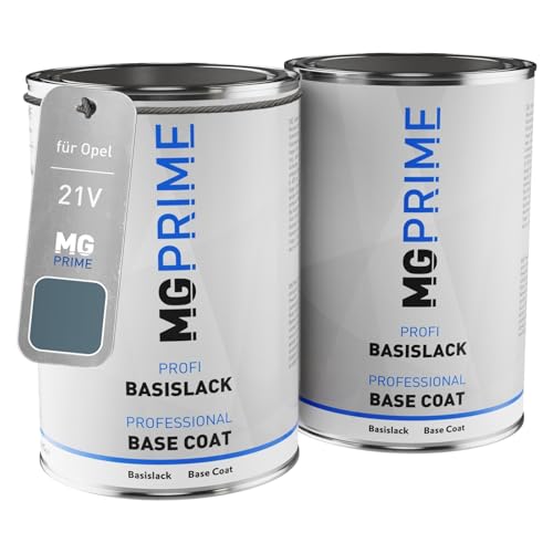MG PRIME Autolack Set Dose spritzfertig für Opel 21V Ice Blue Metallic Grundlack + Basislack 2,0 Liter 2000ml MG PRIME Autolack Set Dose spritzfertig für Opel 21V Ice Blue Metallic Grundlack + Basislack 2,0 Liter 2000ml von MG PRIME