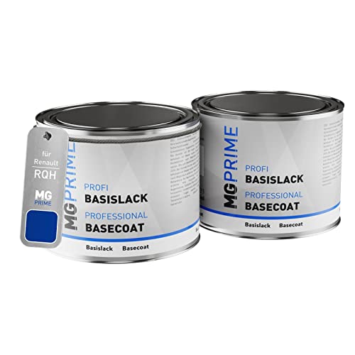 MG PRIME Autolack Set Dose spritzfertig für Renault RQH Bleu Iron Metallic/Iron-Blau Metallic Grundlack + Basislack 1,0 Liter 1000ml MG PRIME Autolack Set Dose spritzfertig für Renault RQH Bleu Iron Metallic/Iron-Blau Metallic Grundlack + Basislack 1,0 Liter 1000ml von MG PRIME