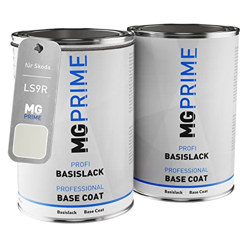 MG PRIME Autolack Set Dose spritzfertig für Skoda LS9R / 2Y Moon White Metallic Grundlack + Basislack 2,0 Liter 2000ml MG PRIME Autolack Set Dose spritzfertig für Skoda LS9R / 2Y Moon White Metallic Grundlack + Basislack 2,0 Liter 2000ml von MG PRIME