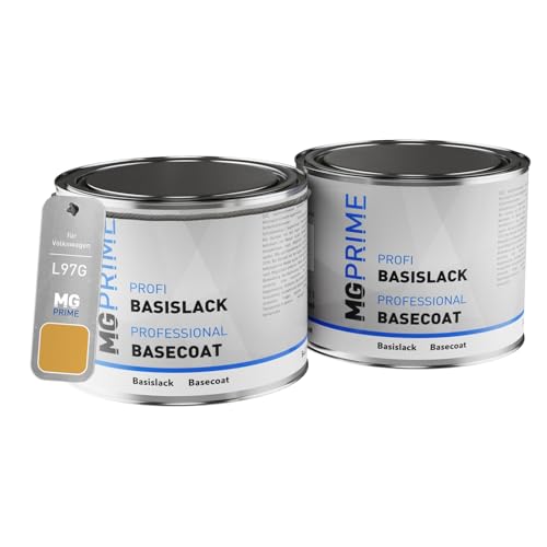 MG PRIME Autolack Set Dose spritzfertig für Volkswagen VW L97G / 97G Gold Metallic Grundlack + Basislack 1,0 Liter 1000ml MG PRIME Autolack Set Dose spritzfertig für Volkswagen VW L97G / 97G Gold Metallic Grundlack + Basislack 1,0 Liter 1000ml von MG PRIME