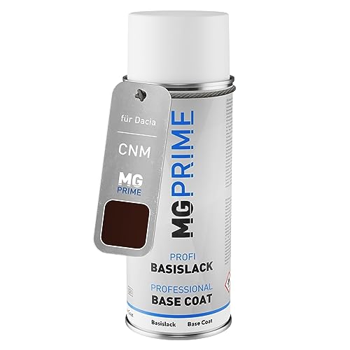 MG PRIME Autolack Spraydose für Dacia CNM Brun Vision Nacre Metallic/Quarzit-Braun Metallic Basislack Sprühdose 400ml von MG PRIME